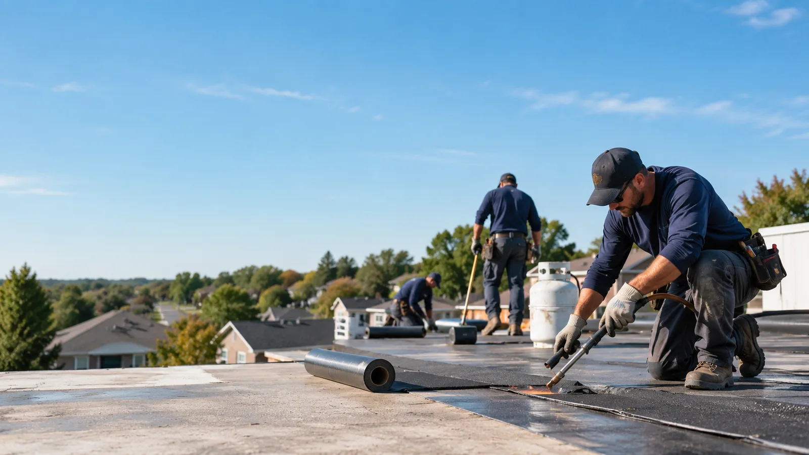 Flat Roof Leak Repair providers in Buffalo, IL